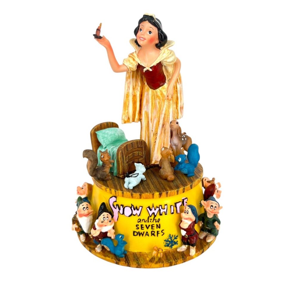 Snow White And The Seven Dwarfs Whistle While You Work Music Box